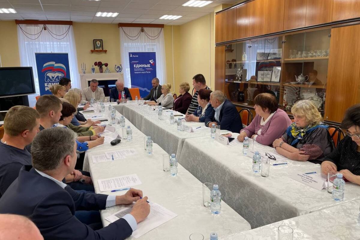 В Реутове в рамках объединения гражданских инициатив «Единые» обсудили обеспечение инвалидов техническими средствами реабилитации и протезами