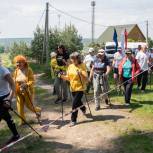 В Лунинском районе состоялся областной фестиваль «Скандинавской ходьбой к активному долголетию»