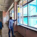 Очир Халгаев провел мониторинг капитального ремонта Элистинской многопрофильной гимназии