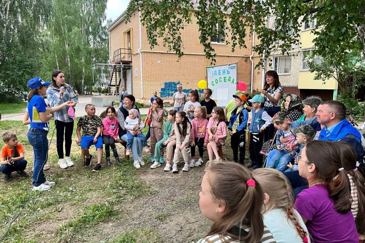 Ежегодная акция «Международный день соседей» состоялась в Оршанском районе