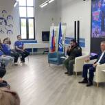 В Волгограде единороссы встретились с участниками мотомарша «Дороги Победы #Своих_не_бросаем_2023»