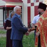 В Омутнинске встретили ковчег с частицей мощей великомученика Георгия Победоносца