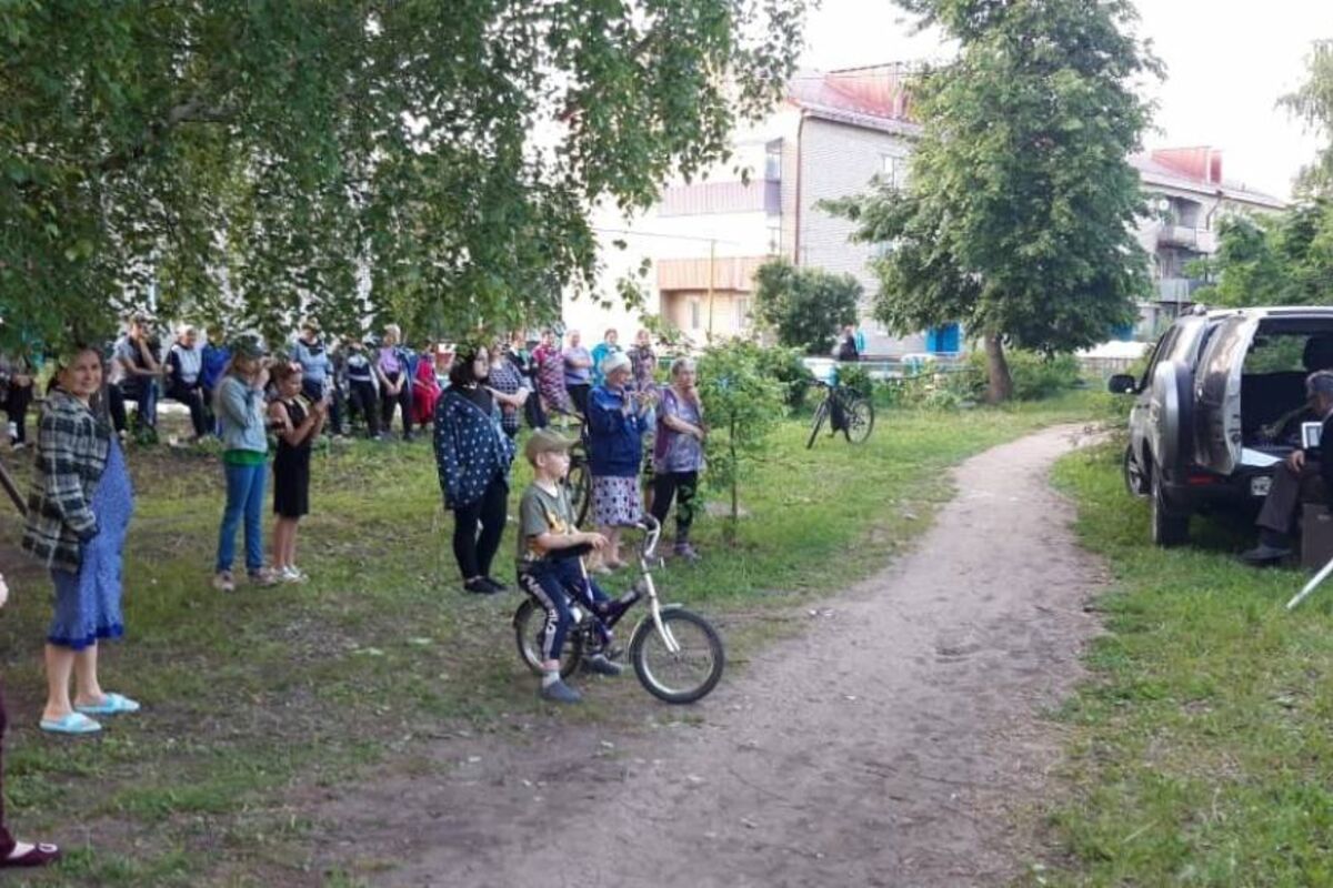 В Кадошкинском районе состоялся дворовый праздник "По соседству мы живем"