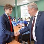 Леонид Черкесов обсудил с учениками шумерлинской школы вопросы патриотизма и исторической памяти