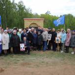 В Илишевском районе установили памятники участникам ВОВ