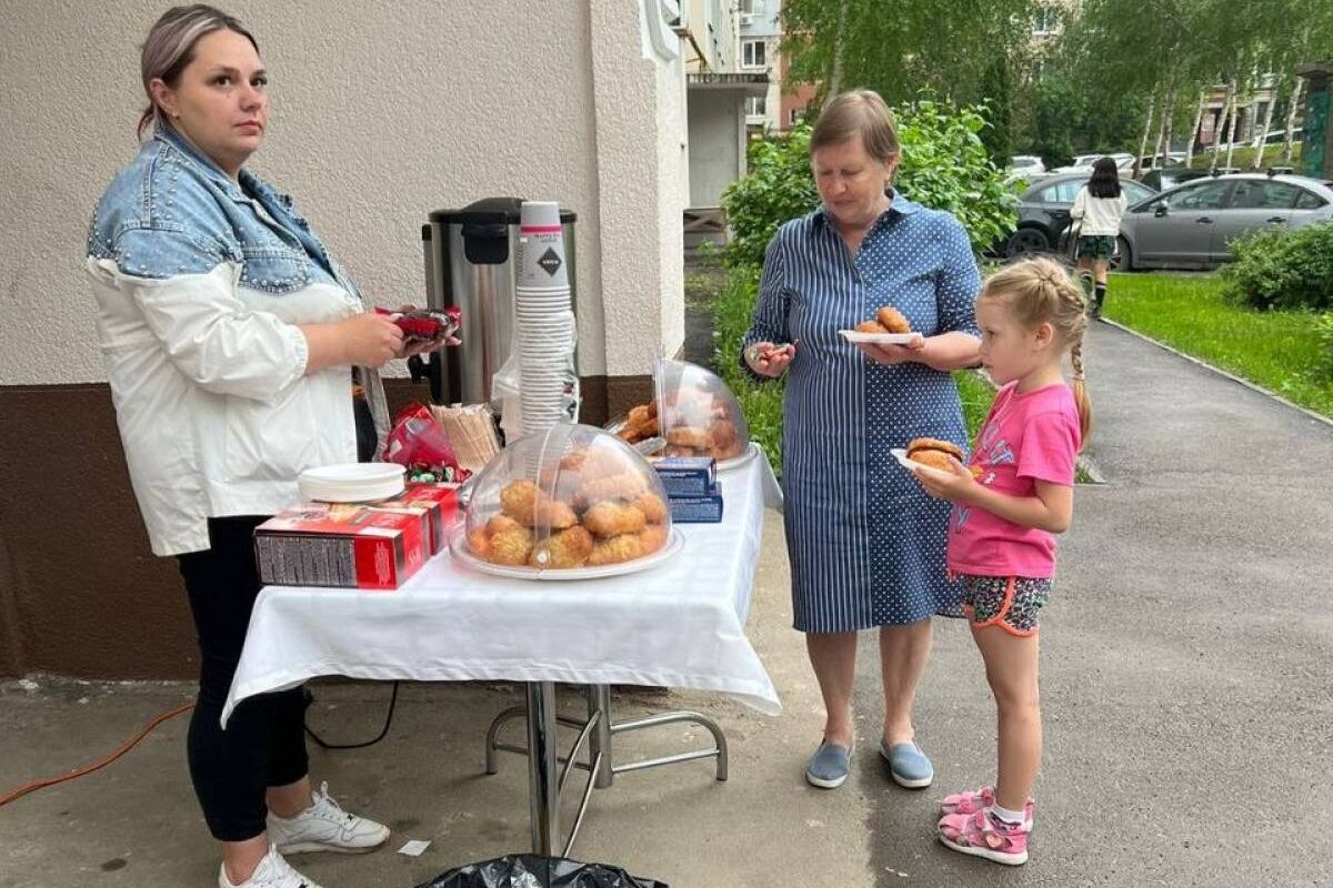 В Волжском районе прошел «День Соседей»