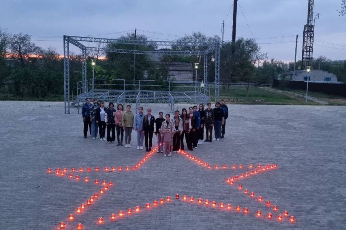 В Степновском округе зажглась «Звезда Героя»