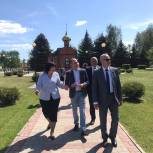 Областные парламентарии побывали с рабочим визитом в городе Сухиничи