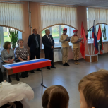 «Единая Россия» открыла в Тульской области Парты Героя в честь погибших участников СВО