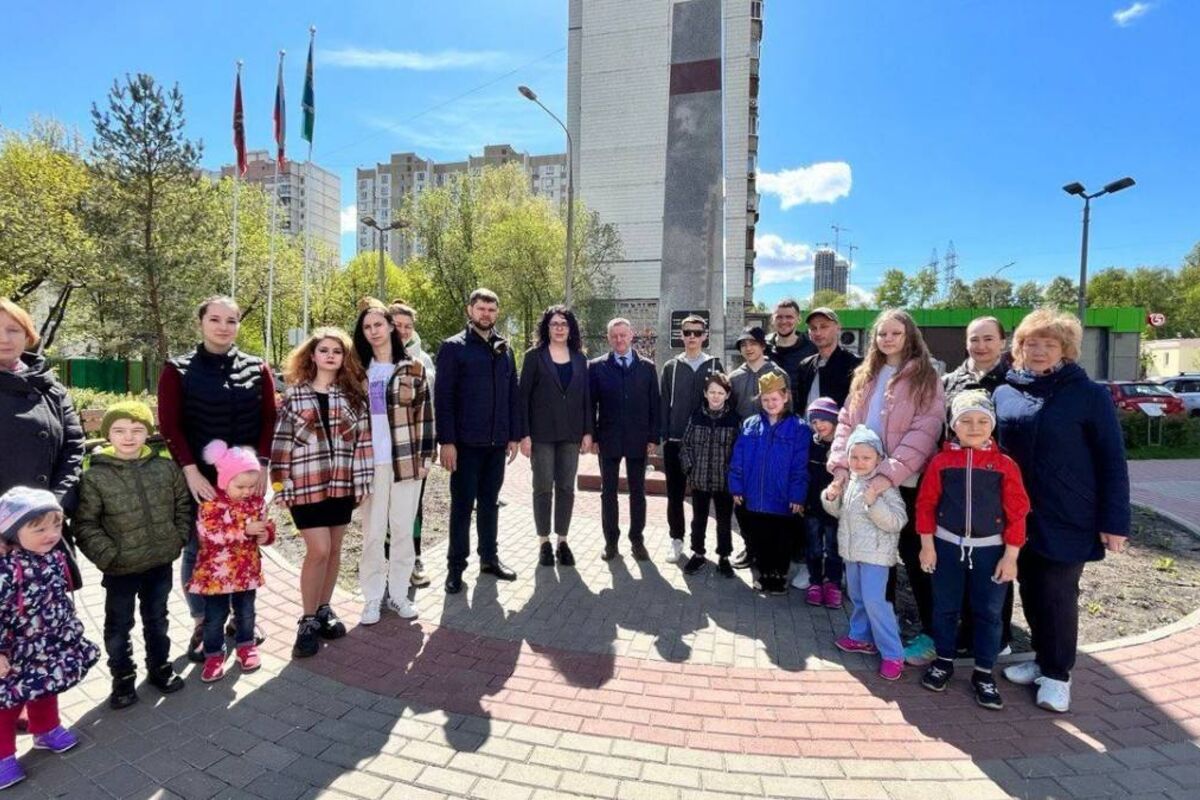 На северо-западе Москвы проходят акции, приуроченные к Дню Победы