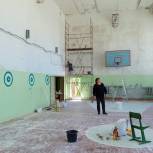 По народной программе партии в регионе начался ремонт спортзалов в сельских школах