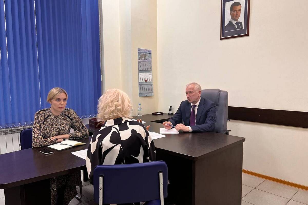 Губернатор Владимир Мазур провел очередной прием граждан