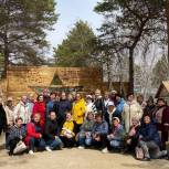 В Амурской области активисты партпроекта «Старшее поколение» посетили партизанскую деревню и албазинскую крепость