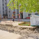 В Новосибирске по партпроекту «Городская среда» благоустраивают дворы МКД
