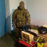 Волонтёры запада Москвы передали бойцам СВО необходимое в работе техоборудование