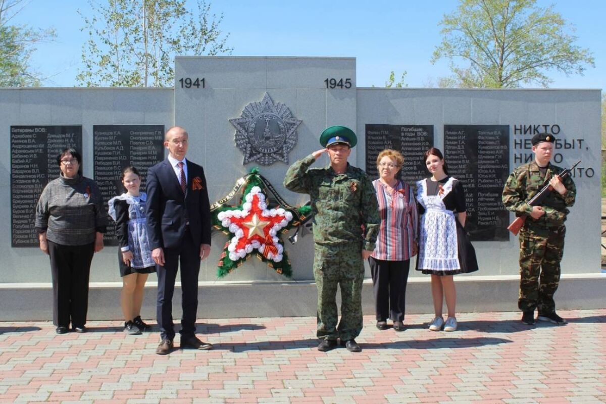 В Троицком районе состоялся праздник, посвященный 78-й годовщине Победы в  Великой Отечественной войне