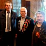 Депутат Александр Юдин посетил Ветеранов и поздравил с Днем Победы