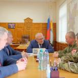 Александр Соколов встретился с командиром полка, где служат мобилизованные кировчане