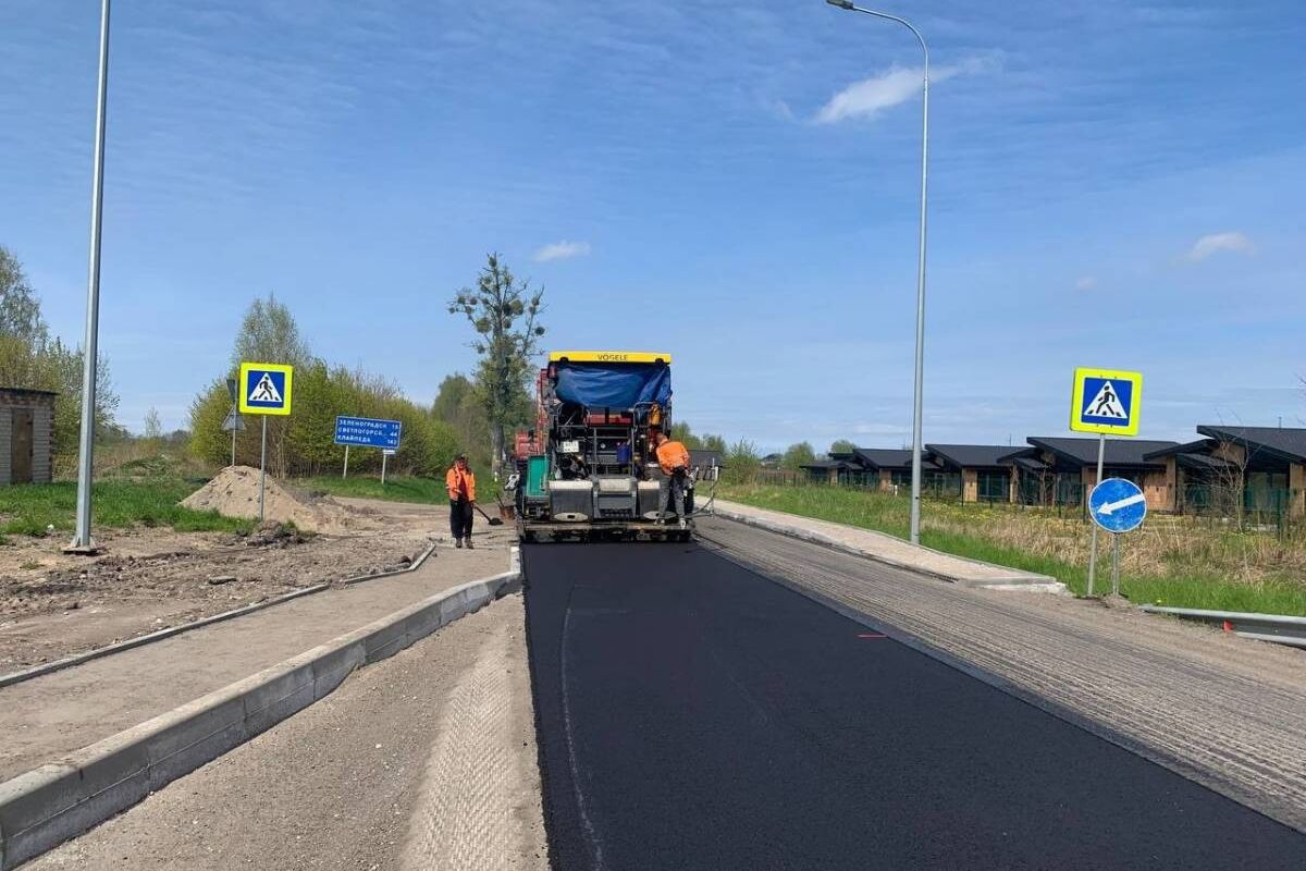 В рамках проекта «Безопасные дороги» завершился ремонт моста через реку  Долгая в районе посёлка Заречье