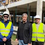 Строительство новой школы в Михайловске идёт полным ходом
