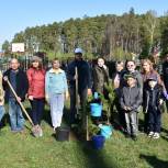 Жители Краснокамского района в рамках акции «Зелёная Башкирия» посадили деревья