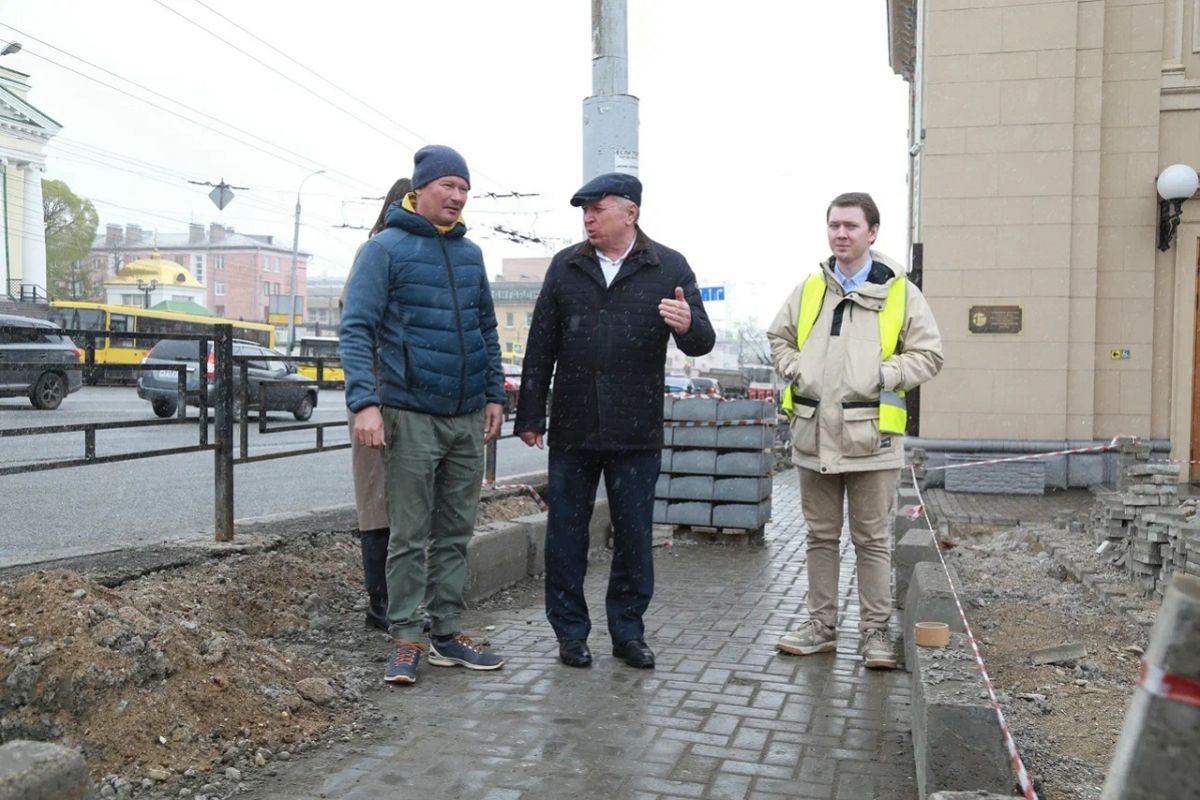 В столице Удмуртии начат ремонт тротуаров по программе «Пешеходный Ижевск»