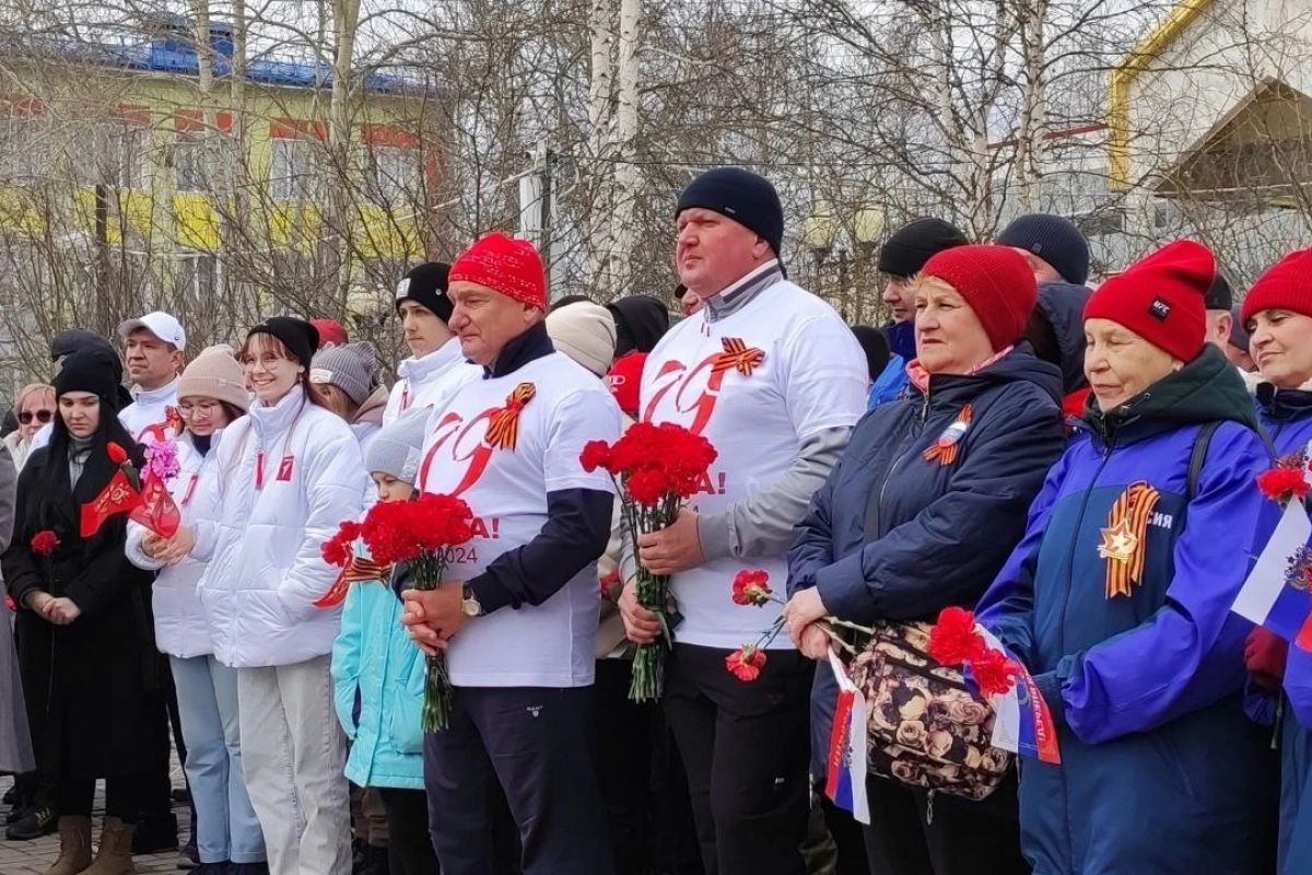 В Белоярском прошел легкоатлетический марафон «79 километров Победы»