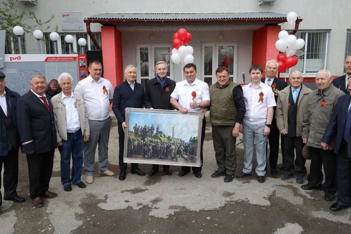 В Ишиме открыли музей, посвященный истории локомотивного депо