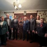 В Лениногорске поздравили ветеранов с Днем Великой Победы