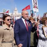 Кузбасские единороссы приняли участие в шествии «Бессмертного полка»