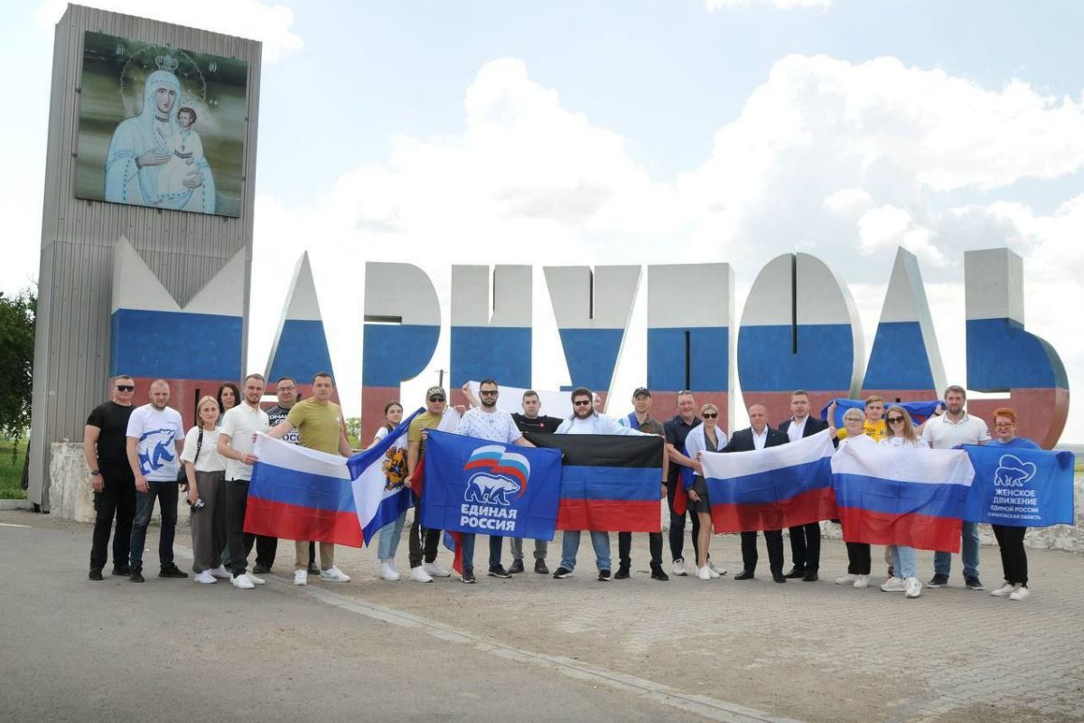 Саратовские волонтеры приняли участие в автопробеге и доставили  гуманитарную помощь в Мариуполь