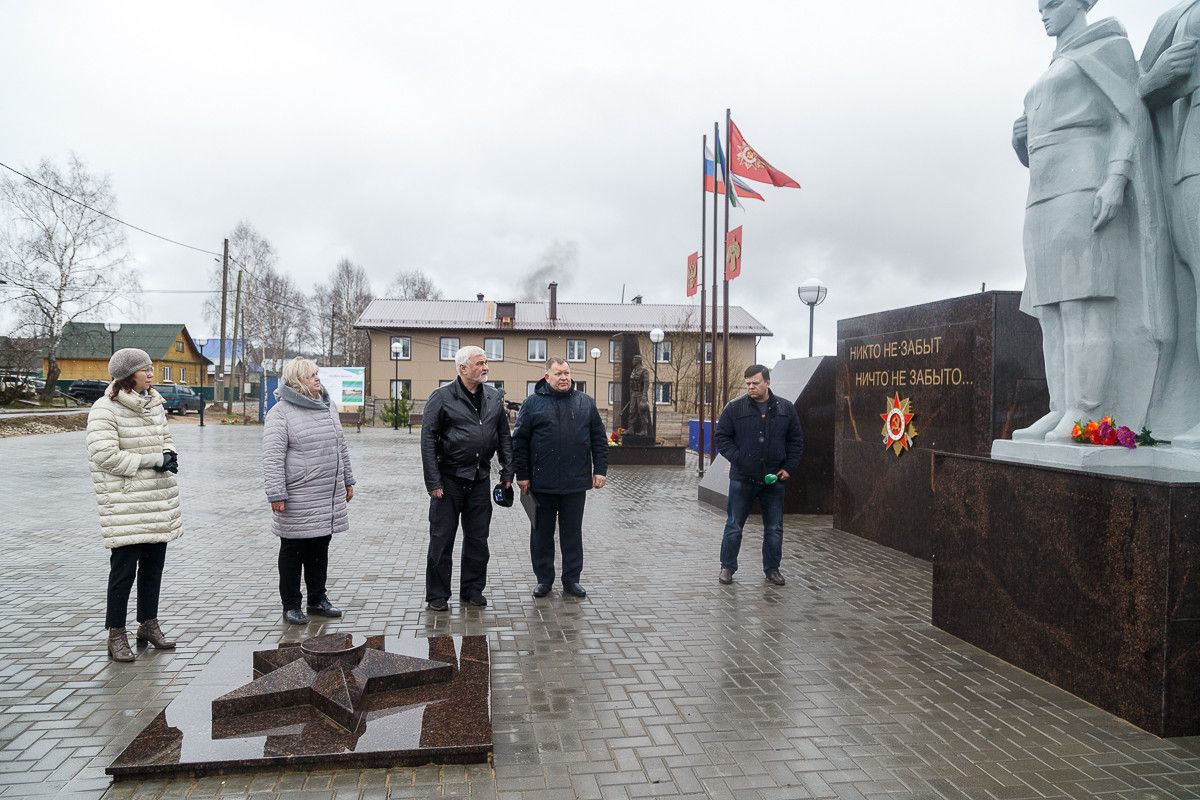 В селе Койгородок продолжается реставрация мемориального комплекса «Никто  не забыт, Ничто не забыто».