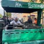 В День Победы для бугульминцев развернули полевую кухню