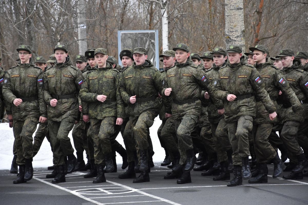 Курсанты Военного учебного Центра САФУ готовятся к параду Победы |  02.05.2024 | Архангельск - БезФормата