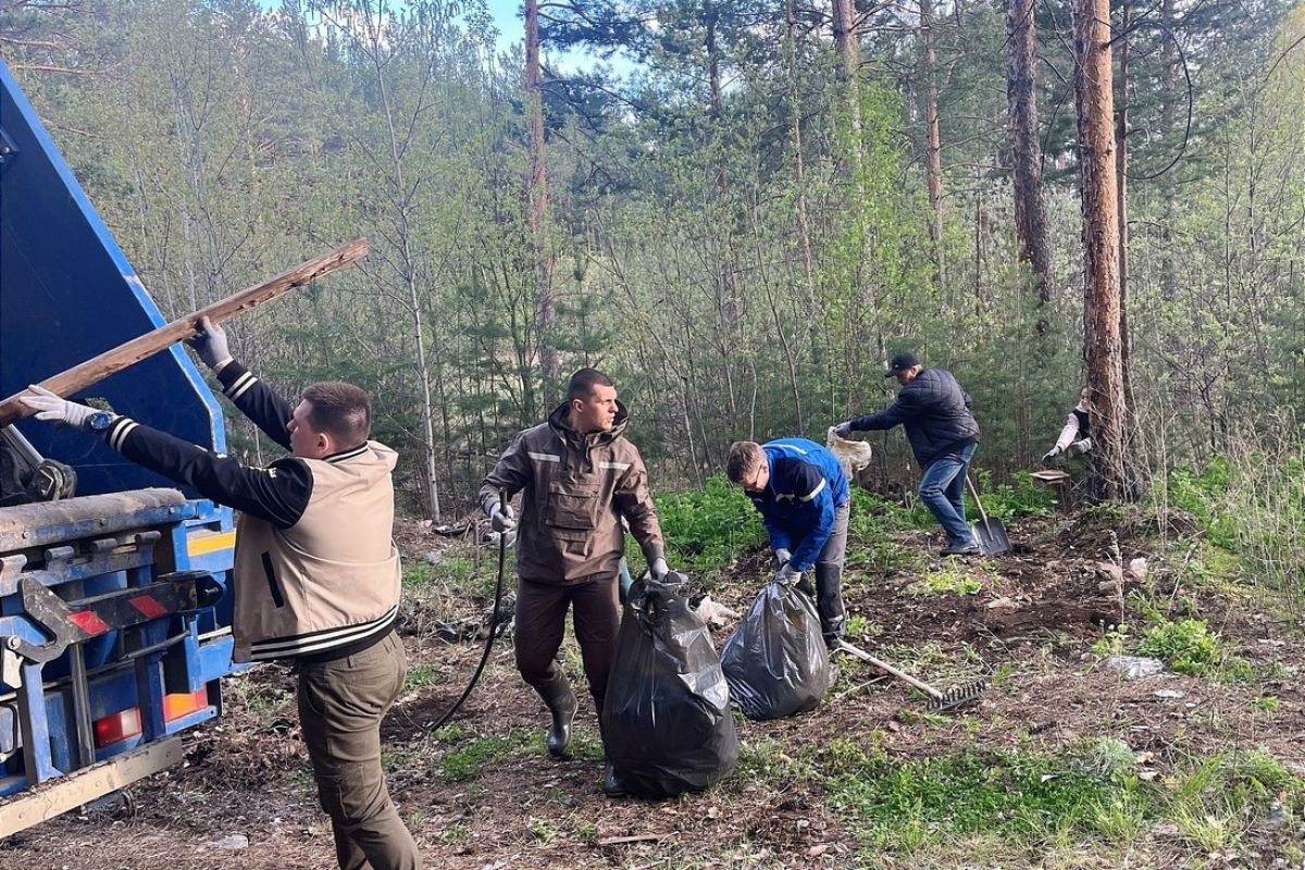 В рамках партийного проекта «Генеральная уборка 74» в Кыштыме ликвидирована  несанкционированная свалка