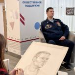 «Единая Россия» в Ульяновске организовала патриотическую акцию «Портрет солдата»