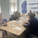 В Штабе общественной поддержки состоялась встрече участников ПГ «Единой России» с членами оргкомитета