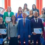 Активистов Общественной молодежной палаты наградили за волонтерскую работу