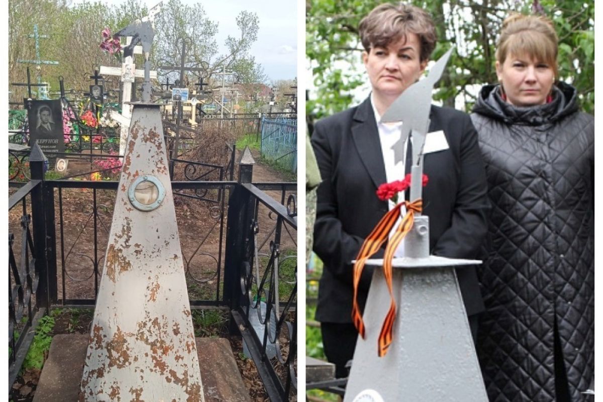 В Ичалковском районе благодаря активисткам Женского движения Единой России удалось вернуть имя погибшему бойцу и облагородить могилу