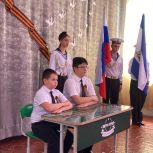 В Херсонской области «Единая Россия» открыла первую Парту Героя