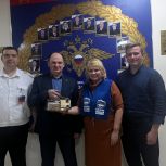 В Лобне поздравили династию сотрудников МВД с Праздником весны и труда