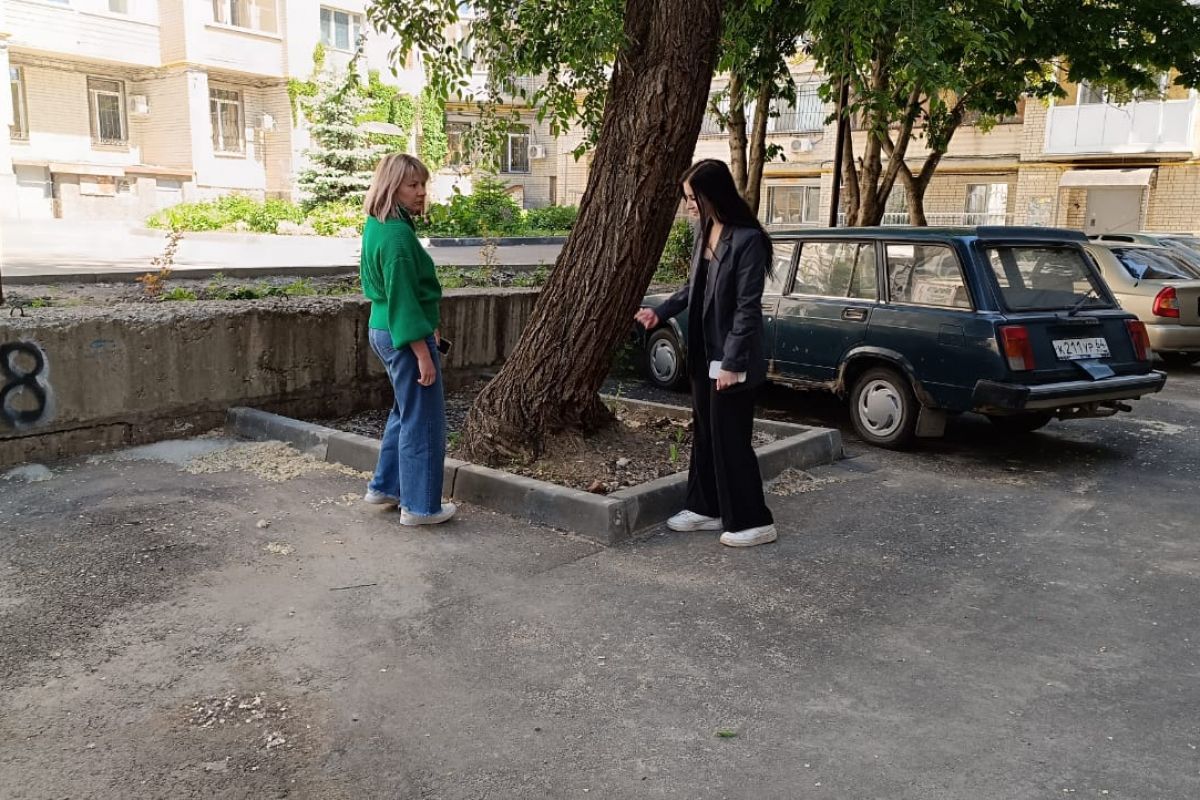 В Волжском районе Саратова активисты партии провели мониторинг общественных  пространств