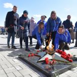 Виталий Хоценко: В Омской области запустили Вечный огонь на четырёх мемориальных комплексах