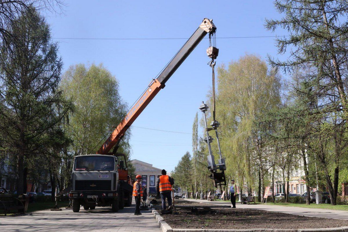 В 2024 году в Кузбассе благоустроят более 290 дворов и общественных  пространств