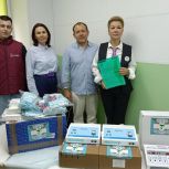 Саратовские единороссы передали аппаратуру в военный госпиталь в городе Шиханы