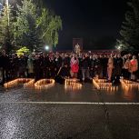 В Новошешминске прошла акция «Свеча памяти»