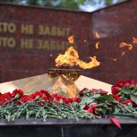 При поддержке «Единой России» и «Газпрома» огонь Победы зажгли еще в одном муниципалитете Башкортостана