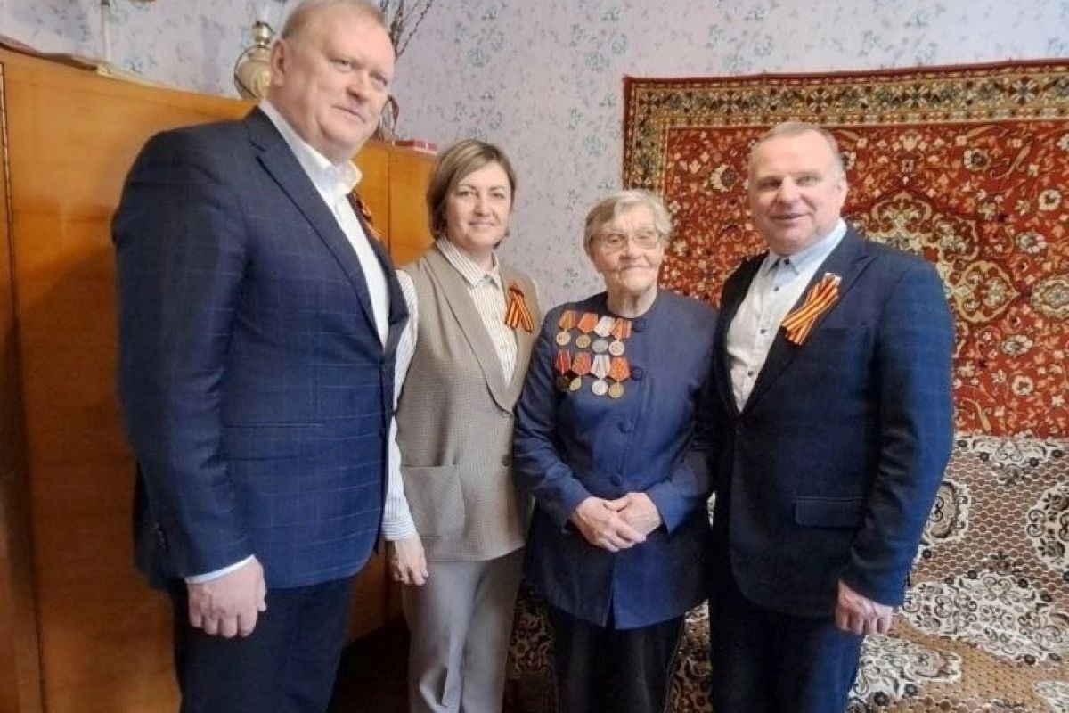 Ветераны встречают День Победы