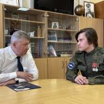 Алексей Анохин встретился с Антоном Хайловым