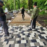 В Предгорном округе стартовали работы по благоустройству парка в станице Боргустанской